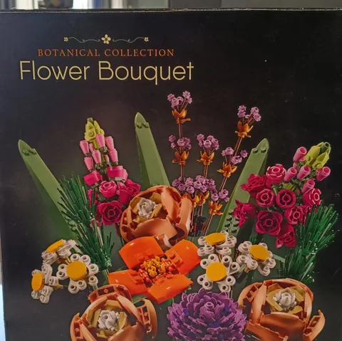 LEGO Flower Bouquet 10280 Botanical Collection Icons Set 756pcs 18+