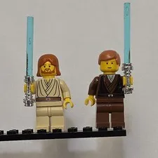 LEGO Star Wars MiniFigs Anakin Skywalker SW0100 Obi-Wan Kenobi SW0055A READ DESC