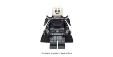 LEGO® Minifig sw1222 - The Grand Inquisitor - Black Uniform