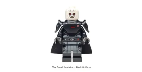 LEGO® Minifig sw1222 - The Grand Inquisitor - Black Uniform