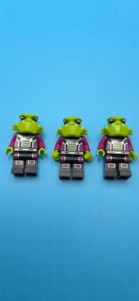LEGO Minifigure Alien Trooper Alien Conquest Space Lot Of 3 Figs