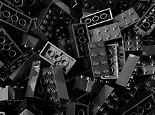 LEGO® BULK 2X4 BRICKS PICK-A-BRICK BLACK 3001 CLASSIC CREATIVE STEM BLOCKS
