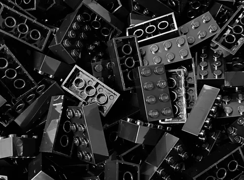 LEGO® BULK 2X4 BRICKS PICK-A-BRICK BLACK 3001 CLASSIC CREATIVE STEM BLOCKS