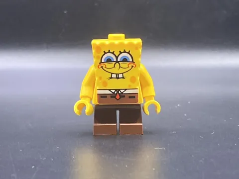 LEGO MINIFIGURE SPONGEBOB SQUAREPANTS - SMILE WITH SQUINT BOB019