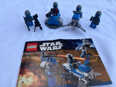 LEGO Star Wars: Mandalorian Battle Pack 100% COMPLETE with instructions (7914)