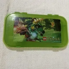 Iris Lego Legends of Chima Storage Case Green Mini Figure Accessory Clutch
