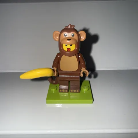 LEGO Minifigures Series 28 Monkey Costume 71051 Animal CMF w/ Banana Accessory
