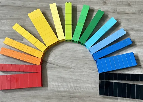 Lego Duplo Building Bricks Lot Of 160 Multicolor Building Blocks 10 Of Each