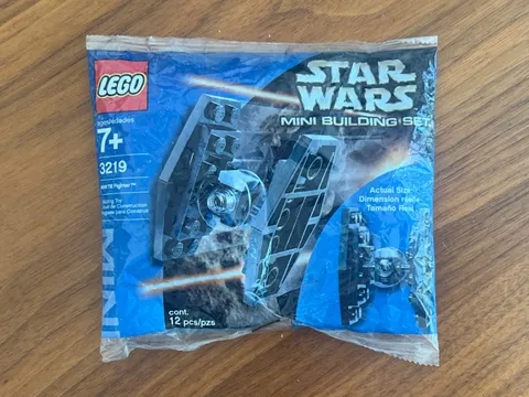 Lego #3219 Star Wars Mini TIE Fighter Unopened Polybag From 2002 New!
