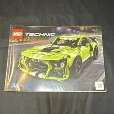 LEGO Technic Instruction Manual Booklet 42138 Ford Mustang Shelby GT500 2022