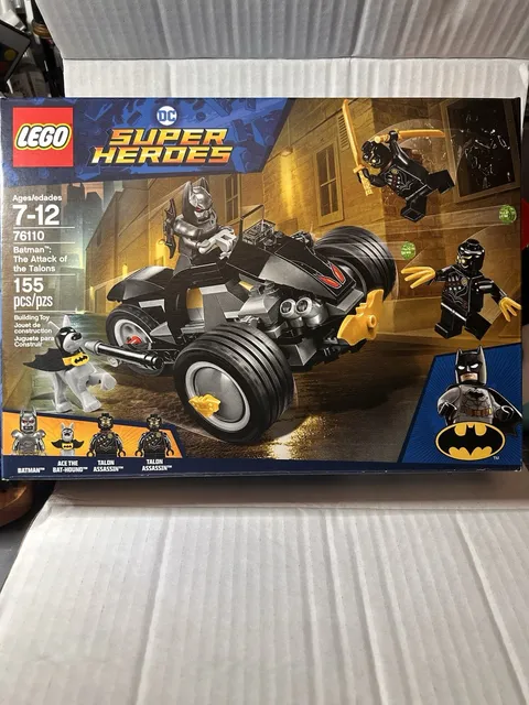 NISB Lego DC Super Heroes Batman The Attack of the Talons 76110 Retired