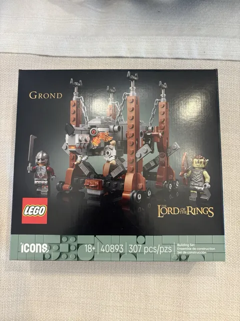 LEGO Icons The Lord of the Rings Grond 40893 — Brand New Sealed — LOTR GWP