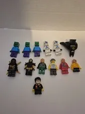 Lego Ninjago Star Wars Batman figures Random Lot Of 13 Minifigs