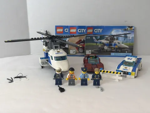 Lego City: Police  - High-Speed Chase - Set #60138 - 100% Complete W/ Manuals