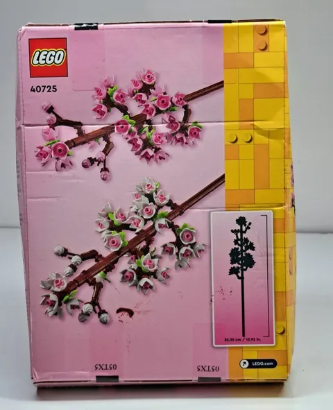 LEGO Flowers: Cherry Blossoms (40725) New in Box (DAMAGED BOX)