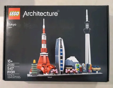 TOKYO Skyline Lego Architecture 21051 Set 547 pcs Retired w/ Box