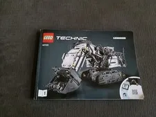 Lego Technic 42100 Liebherr Excavator Instruction Manual Only - BOOK 1 GREAT CON
