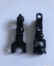 2 X Lego 90616 Hero Factory Arm Leg with Ball Joint Socket Black 1627