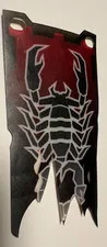 Lego 4x9 Scorpion Plastic Flag Knight Kingdoms II 8877 8802 8876 8874