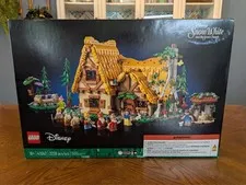 Sealed LEGO Disney 43242 Snow White and the Seven Dwarfs' Cottage Retired