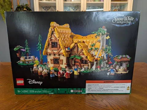 Sealed LEGO Disney 43242 Snow White and the Seven Dwarfs' Cottage Retired