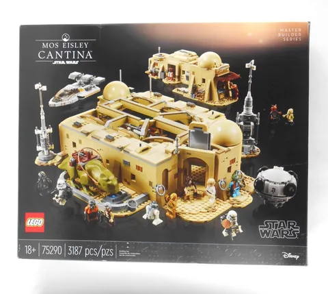 Box Only Lego Star Wars Mos Eisley Cantina Master Builder Empty Good Condition