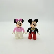 Minnie & Mickey Mouse LEGO Duplo for Lego Disney Figures Pink Minnie
