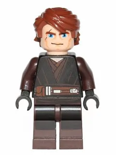 LEGO® Minifigure Star Wars sw0542 Anakin Skywalker (Dark Brown Legs)