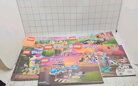 Lot Of 6 Lego Instruction Manuals Only 41379 41335 41366 41365 41337 41348