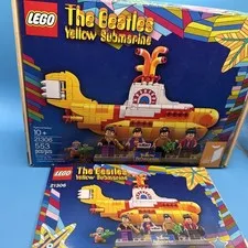 LEGO Ideas: The Beatles Yellow Submarine (21306) BOX & BOOKLET ONLY