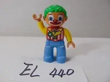 LEGO Duplo My First Circus 10504 Discontinued Replacement Part Figure Clown Grn