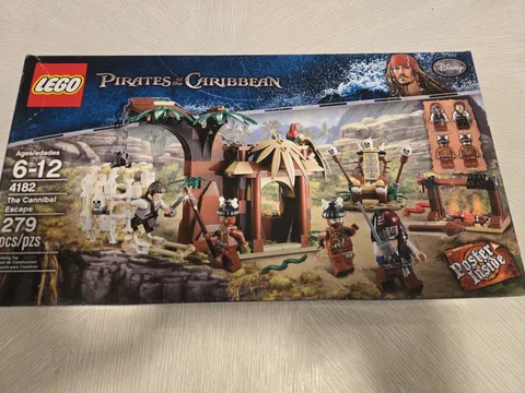 LEGO 4182 The Cannibal Escape NEW SEALED MISB Pirates of the Caribbean