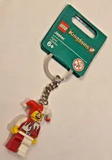 Lego Castle Kingdoms Jester Key Chain 852911 Keychain Brand New