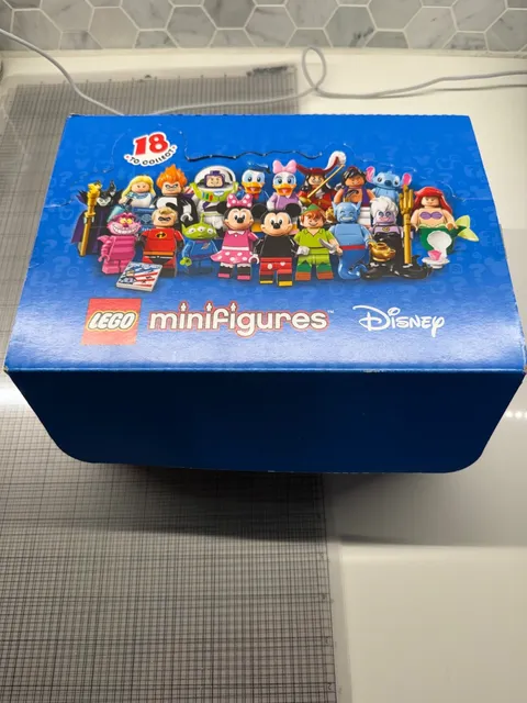 LEGO Disney Series 1 71012 Retail Store Counter Display Box EMPTY Box Only CMF