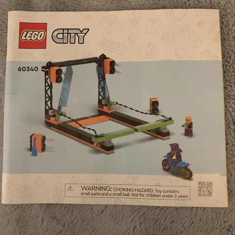 LEG0 Instructions ONLY NO Bricks LEGO City 60340