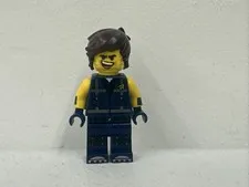 Lego Movie Rex Dangervest Minifigure 30460 Some Wear To Face