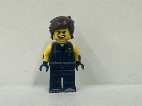 Lego Movie Rex Dangervest Minifigure 30460 Some Wear To Face