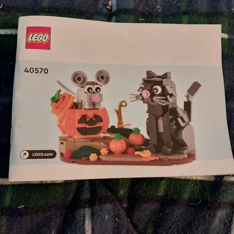 LEGO - Halloween Cat & Mouse - Manual Only -  40570
