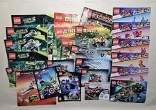 LEGO Instruction Manuals Only Lot of 24 Mixed Alien Conquest Technic Dino Movie
