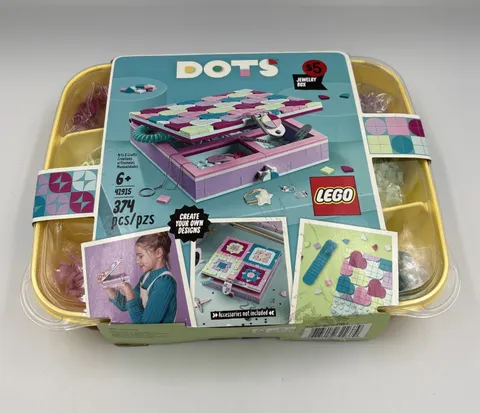 NEW! LEGO DOTS 41915, Jewelry Box Set, 374 pieces, Retired Factory Sealed!