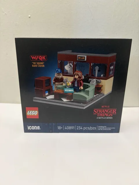 LEGO 40891 Stranger Things WSQK “The Squawk” Radio Station Sealed! Ships NOW!