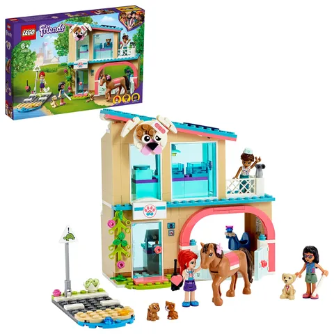 LEGO Friends Heartlake City Animal Clinic 41446 Veterinary Toy Pretend