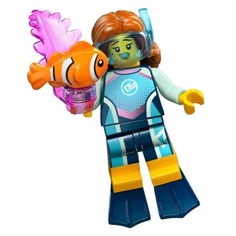 LEGO Minifigure 71052 CMF Series 29 - Marine Biologist Brand New Sealed