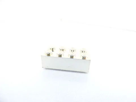 Lego Gold Chrome 2x4 Brick 3001