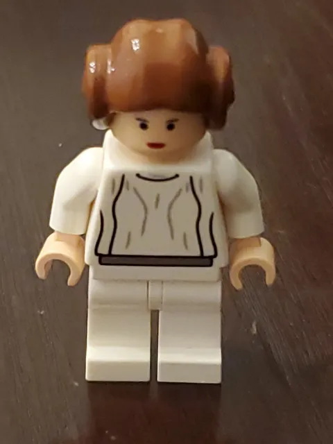 LEGO Star Wars RARE, PRISTINE✨ Smooth Hair Princess Leia (sw0175a) ✨ minifigure