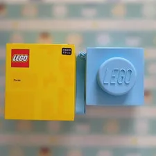 LEGO Super Cute Pouch Blue Novelty Promo Limited Accessory Bag Pencil Case Japan