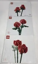 LEGO Botanical Collection Bouquet of Roses - Manuals Only - 10328