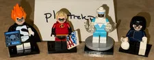LEGO Disney Collectible Minifigures - Mr. Incredible, Syndrome, Frozone & Edna