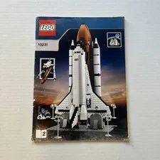 LEGO 10231 Space Shuttle Expedition Instruction Manual Book 2 ONLY Replacement 