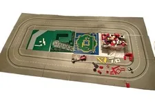 LEGO Custom Indianapolis Motor Speedway Oval Track MOC With 14 Road Plates Vtg